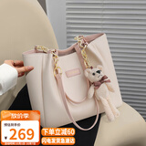 爱情海牛皮包包女包托特包大容量单肩高端品牌生日礼物高级感送女友老婆