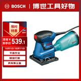 博世（BOSCH）平板砂磨机抛光机打磨机专业木工集尘 使用不烫手GSS 1400 A