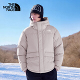The North Face北面羽绒服男户外700蓬鹅绒高蓬保暖外套81SF 灰色/1OA XXL