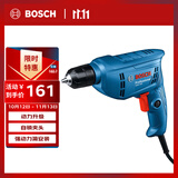 博世（BOSCH）手电钻起子机木材金属钻孔起拧螺丝400瓦 GBM 400 KLE自锁夹头