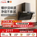 米家小米抽吸油烟机净烟机P1家电以旧换新上门安装 家用大吸力一级能效免拆洗可配燃气灶MJ04CY