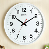 SEIKO日本精工现代客厅大挂钟创意北欧个性卧室装饰时钟QXA700 QXA700W