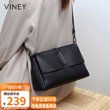 viney牛皮包包女包斜挎妈妈包中年轻奢单肩包生日礼物高级感送女友老婆