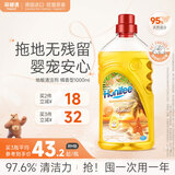 菲碧清地板清洁剂 新版橘香型1L*1瓶 家用清洁瓷砖地砖去污 原装进口