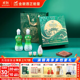 金徽柔和H3（柔雅青云礼盒 ）浓香型 白酒 45度 500ml*2瓶 礼盒装