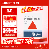 【原研药】希舒美 阿奇霉素干混悬剂 0.1g*6袋/盒