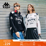 卡帕（Kappa）背靠背新品长袖T恤男女同款复古时尚赛车氛围潮流百搭K0FY2TC02D