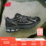 NEW BALANCE男女情侣黑色秋季透气缓震休闲运动老爹鞋1906R系列M1906RCH 38.5