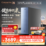 卡萨帝（Casarte）净水器揽光锌锶矿泉水1000G家用厨下6年长效进口RO膜净水机双出水直饮厨房专用台下用RSC1U1