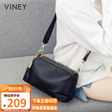 viney牛皮包包女包斜挎妈妈包中老年轻奢单肩生日礼物高级感送女友老婆