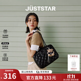 欧时纳（JUST STAR）徐璐同款吐司包女包2026新款包包大容量波士顿单肩托特包生日礼物