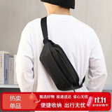 稻草人男士胸包随身旅行休闲单肩斜挎包手机腰包背包骑行时尚通勤学生