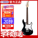 雅马哈（YAMAHA）PAC系列印尼进口单摇ST型单单双线圈 PAC112J电吉他原装进口黑色