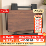 木双福折叠桌餐桌小户型家用客厅吃饭桌子户外摆摊桌子出租房便携小方桌