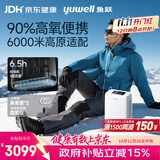 鱼跃家用保健便携式制氧机车载吸氧气机高原6.5h续航YU-lite8