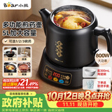 小熊（Bear）中药煎药壶 熬药壶全自动 5升大容量电煎药壶分体式炖煮多功能 JYH-H50U1