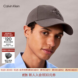 Calvin KleinJeans男女情侣ck刺绣纯棉休闲运动棒球帽随心选  4G5004G-PA7-古铜褐  均码 OS