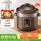 九阳（Joyoung）电炖锅电炖盅电砂锅炖汤盅煲汤锅多功能锅紫砂锅燕窝炖盅煮粥锅直炖4L大容量 可预约保温GD410