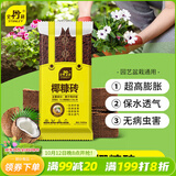 史丹利椰糠砖650g*3 椰土砖椰砖营养土脱盐花土耶砖种菜通用型