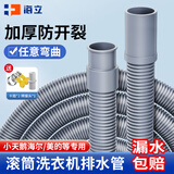 海立滚筒洗衣机排水管洗碗机专用加延长出下水管PP软管1.5米XPG