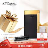 都彭（S.T.Dupont）法国都彭打火机SLIM7超薄炬式打火机黑金色27708礼盒礼物送男友