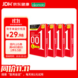 冈本001 避孕套 安全套 超薄大号 12只 成人情趣计生用品 日本进口