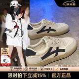 CAMILA KSENIA爆款德训鞋女士2026年新款运动鞋子百搭小白鞋透气阿甘鞋休闲板鞋 蓝色 37