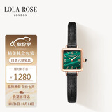 LOLA ROSE罗拉玫瑰迷你小绿表手表女士精致小巧生日礼物送女生老婆闺蜜