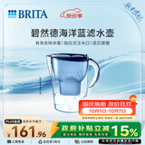 碧然德（BRITA）过滤净水器 家用滤水壶 净水壶 Marella 海洋系列 3.5L（蓝色）