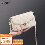 viney牛皮包包女包洋气链条包轻奢斜挎单肩包生日礼物高级感送女友老婆