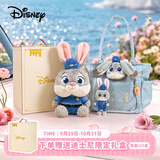 迪士尼（Disney）疯狂动物城朱迪兔子警官礼盒毛绒公仔挂件单肩包生日礼物送女孩