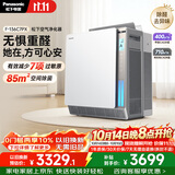 松下（Panasonic）家用空气净化器除甲醛除苯 鼻炎除花粉纳诺怡除菌宠物除异味除过敏源136C7PX礼品