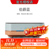 友茗堂新款家用电陶炉茶炉围炉煮茶家用日本老铁壶银壶铜壶陶壶专用烧水泡煮茶炉小型大功率办公室内电炉 新品 幻影方形-伯爵蓝