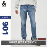 杰克·琼斯（JACK&JONES）26年男装修身牛仔裤男弹性品牌男裤休闲潮流四季款宽松直筒裤子 E42中牛仔蓝-第一批 29 170/76A(W29/L30)