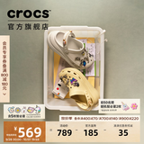 卡骆驰（CROCS）檀健次同款经典泡芙洞洞鞋百舒适男沙滩鞋女鞋休闲鞋|207521 骨白色-2Y2(含智必星) 37 (230mm) 38