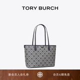 Tory Burch  汤丽柏琦  T MONOGRAM 小号拉链托特包TB 152299 海军蓝 405 OS