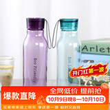 乐扣乐扣（LOCK&LOCK）ECO户外运动水杯户外便携塑料水壶男女杯子两件套（550ml*2） 