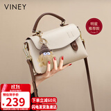 viney【赵晴同款】包包女包牛皮剑桥包轻奢斜挎生日礼物品牌送女友老婆