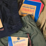 马登工装美式休闲Easypants卡其伞兵裤军绿色直筒日系长裤男秋季 藏蓝色 【藏青色制式老钱风裤子/男士裤子春秋款】 L