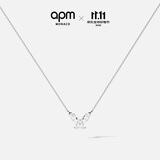 APM Monaco蝴蝶项链毛衣链女款轻奢锁骨链送老婆礼物【双十一抢先购】
