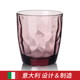 BORMIOLI ROCCO 波米欧利意大利进口玻璃杯啤酒果汁杯喝水杯果汁杯钻石创意杯子 水晶紫305ML（1只）