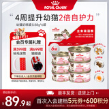 皇家（ROYAL CANIN）猫粮慕斯猫罐头湿粮奶糕幼猫粮全价粮 猫咪主食级罐头BMC 【新品尝鲜528g】幼猫奶糕罐头88g*6罐