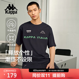 卡帕（Kappa）背靠背运动短袖男款纯棉2026新款夏季情侣t恤男士半袖K0EX2TD01D