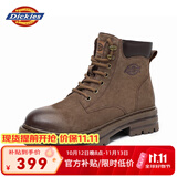 Dickies男士马丁靴高帮时尚男靴工装靴情侣靴男 咖色 41-男款