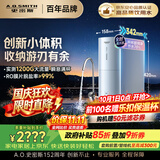 史密斯（A.O.SMITH）佳尼特净水器 蓝鲸1200G 家用净水器厨房专用台下用净水机直饮一体机 小体积CR2500BM1