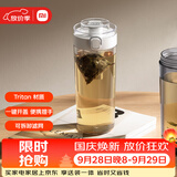 米家Tritan 水杯 600mL 白色 学生耐高温运动便携茶杯