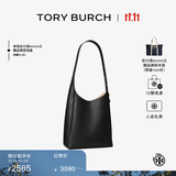Tory Burch 汤丽柏琦【季末礼遇】小号手提肩背HOBO包女包TB 175172 黑色 001 OS