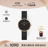 丹尼尔惠灵顿（DanielWellington）DW女士手表小众轻奢流金钢带石英腕表生日礼物送女友DW245