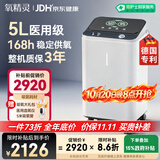 氧精灵5L升医用制氧机家用吸氧机老人专用家庭氧气机带雾化