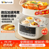 小熊（Bear）电炖盅电炖锅隔水炖家用4人用煲汤炖汤锅燕窝炖盅4.1L炖蒸煮一体微压电炖锅DDZ-J25G2